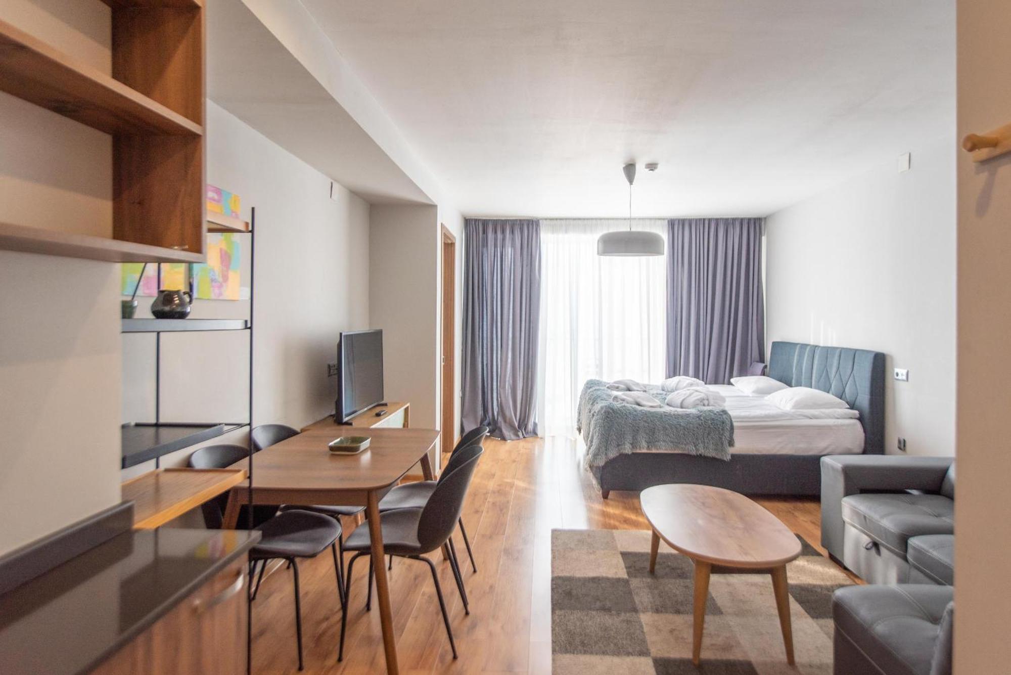 Gudauri Atrium Aparthotel Ngoại thất bức ảnh