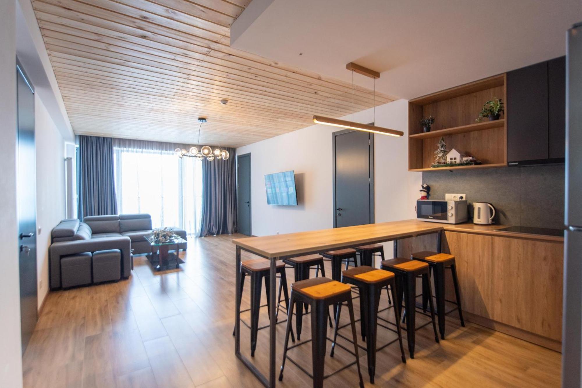Gudauri Atrium Aparthotel Ngoại thất bức ảnh